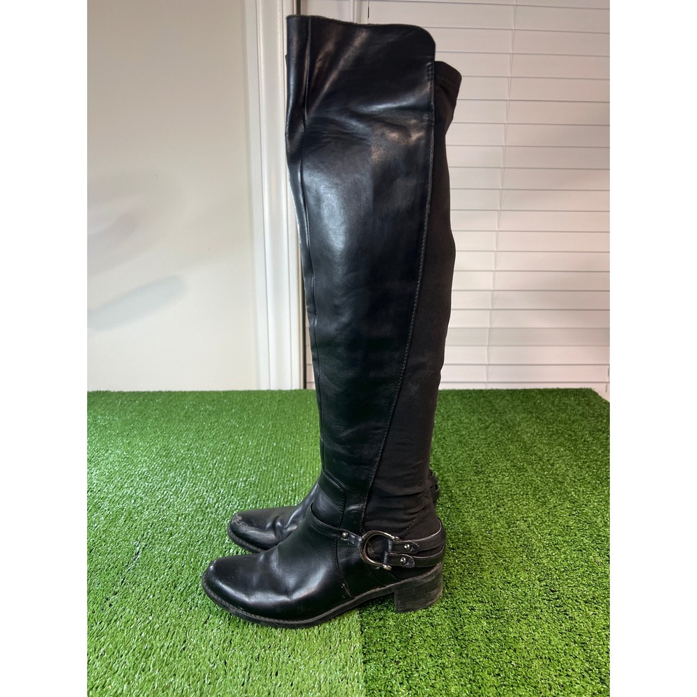 Marc Fischer Black Over The Knee Boots Women's Fashion Knee High Boot Size 7‎